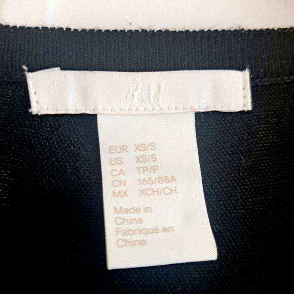 H&M Oversized Open Front Striped Cardigan - Picture 3 of 7